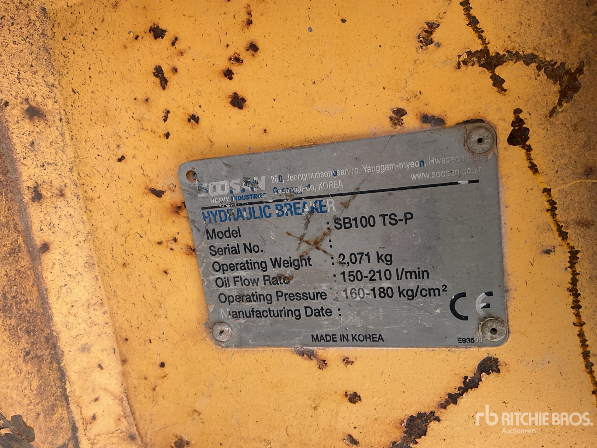 Soosan SB100 TS-P
