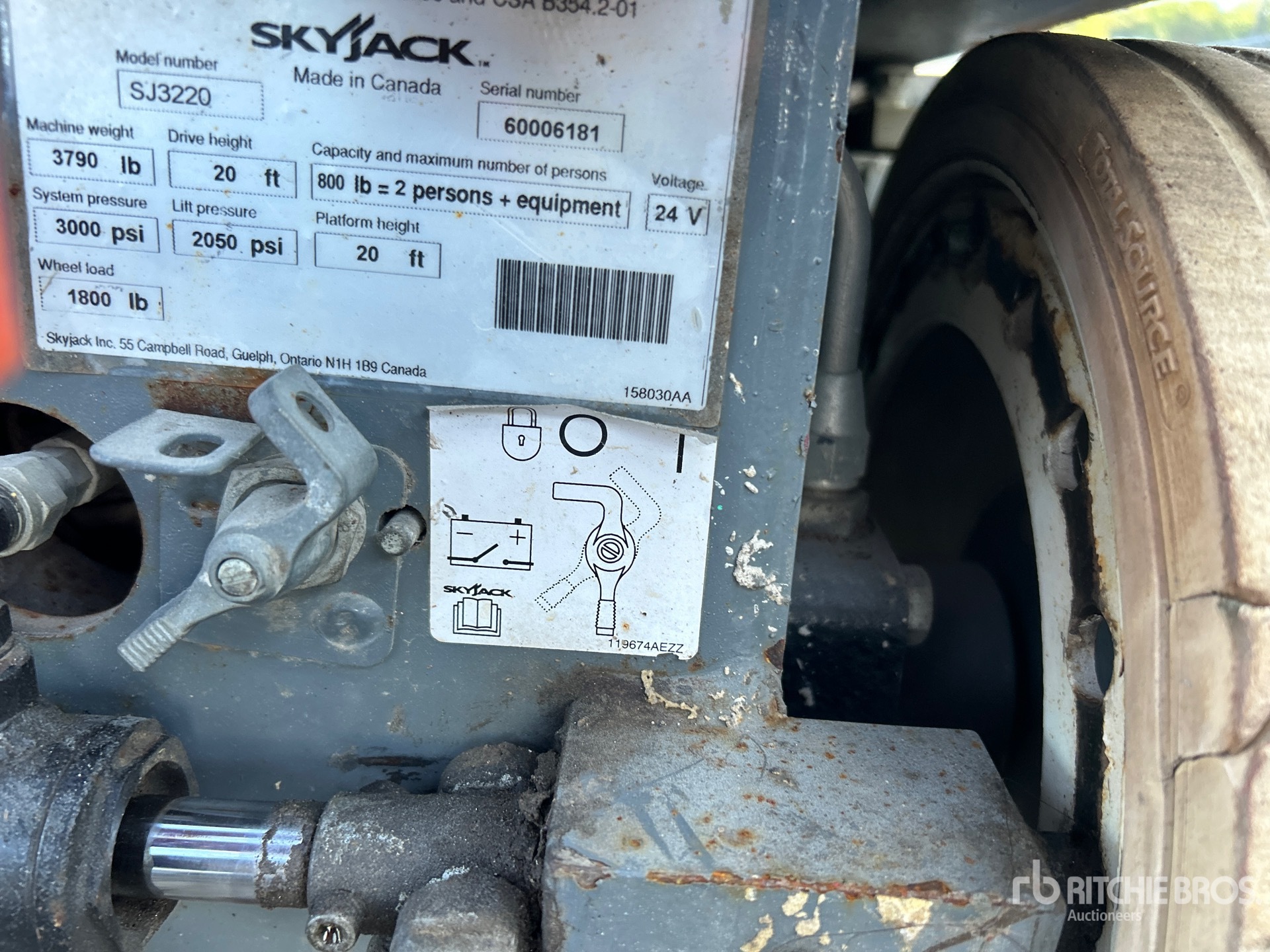 2016 Skyjack SJIII 3220