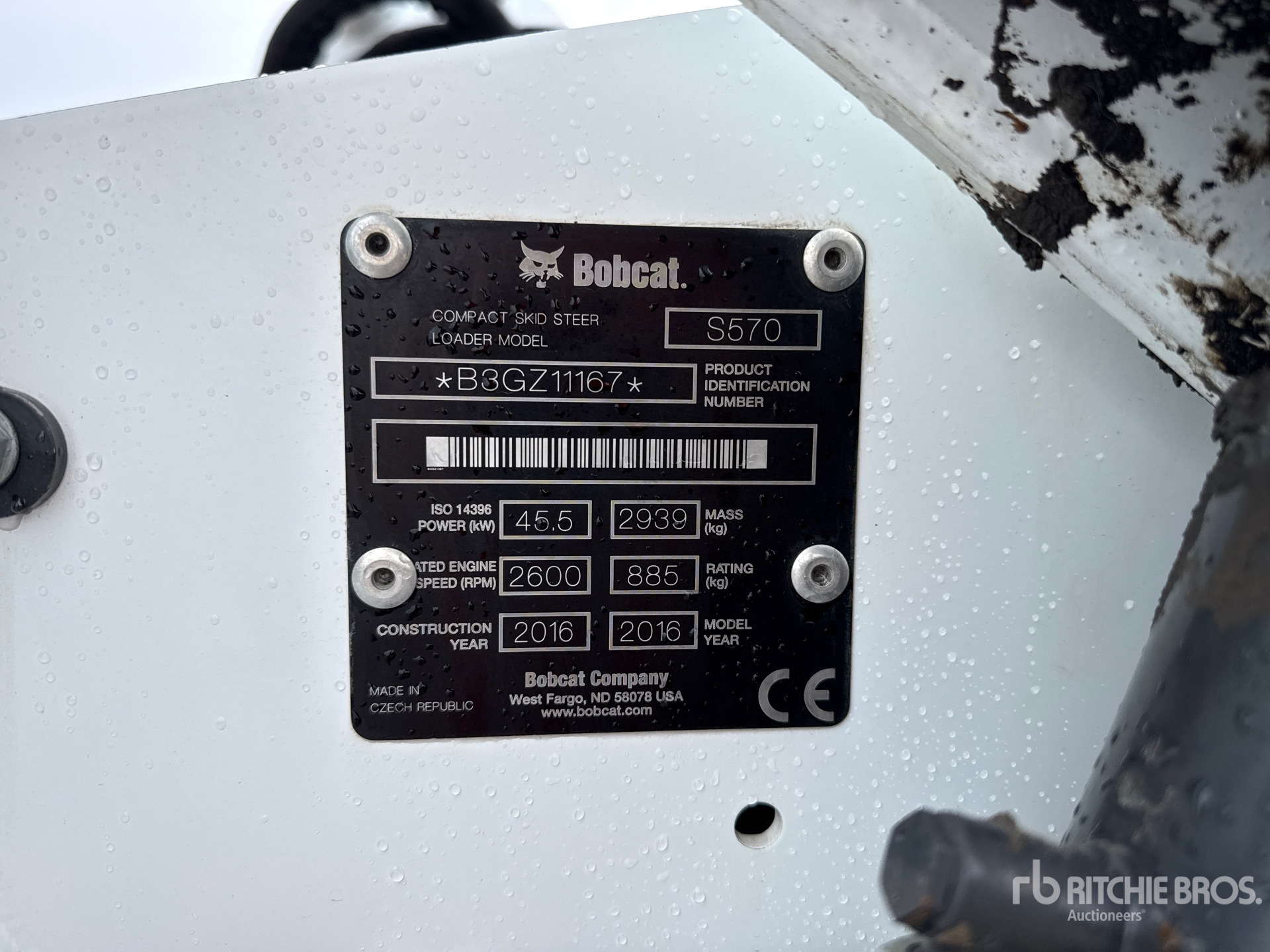 2016 Bobcat S570