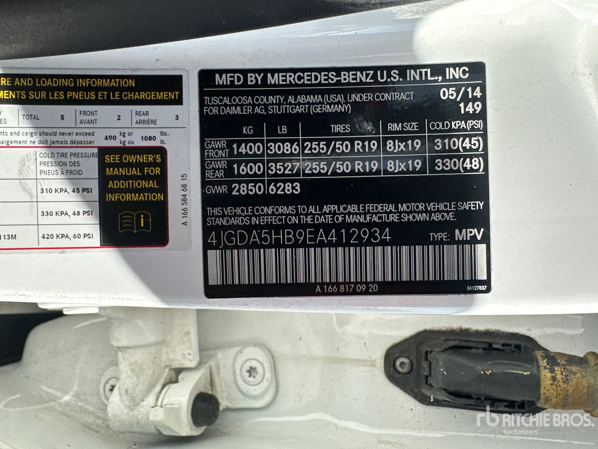 2014 Mercedes-Benz ML350