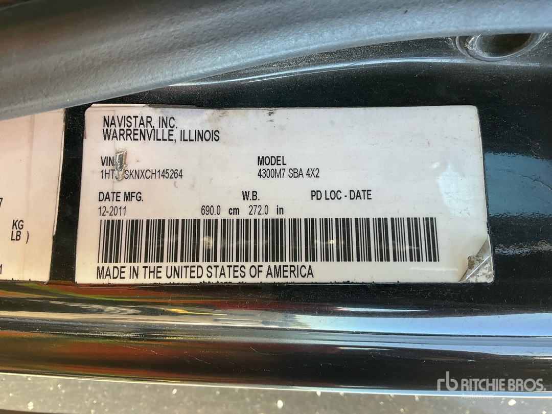 2012 International 4300M7 SBA