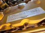 Engine with Emission Label