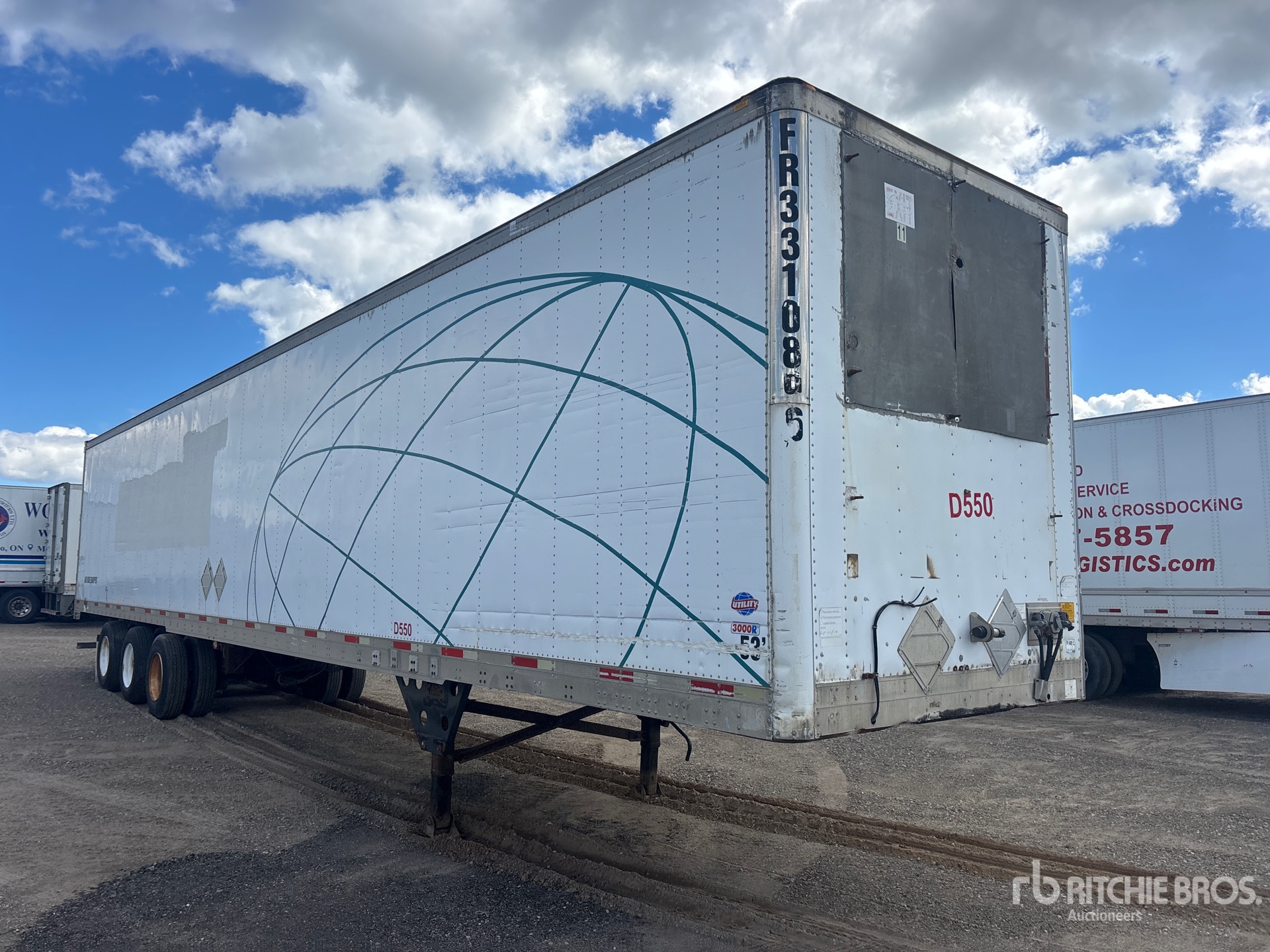 2005 Utility 53 FT X 102 IN TRI/A (INOPERABLE)