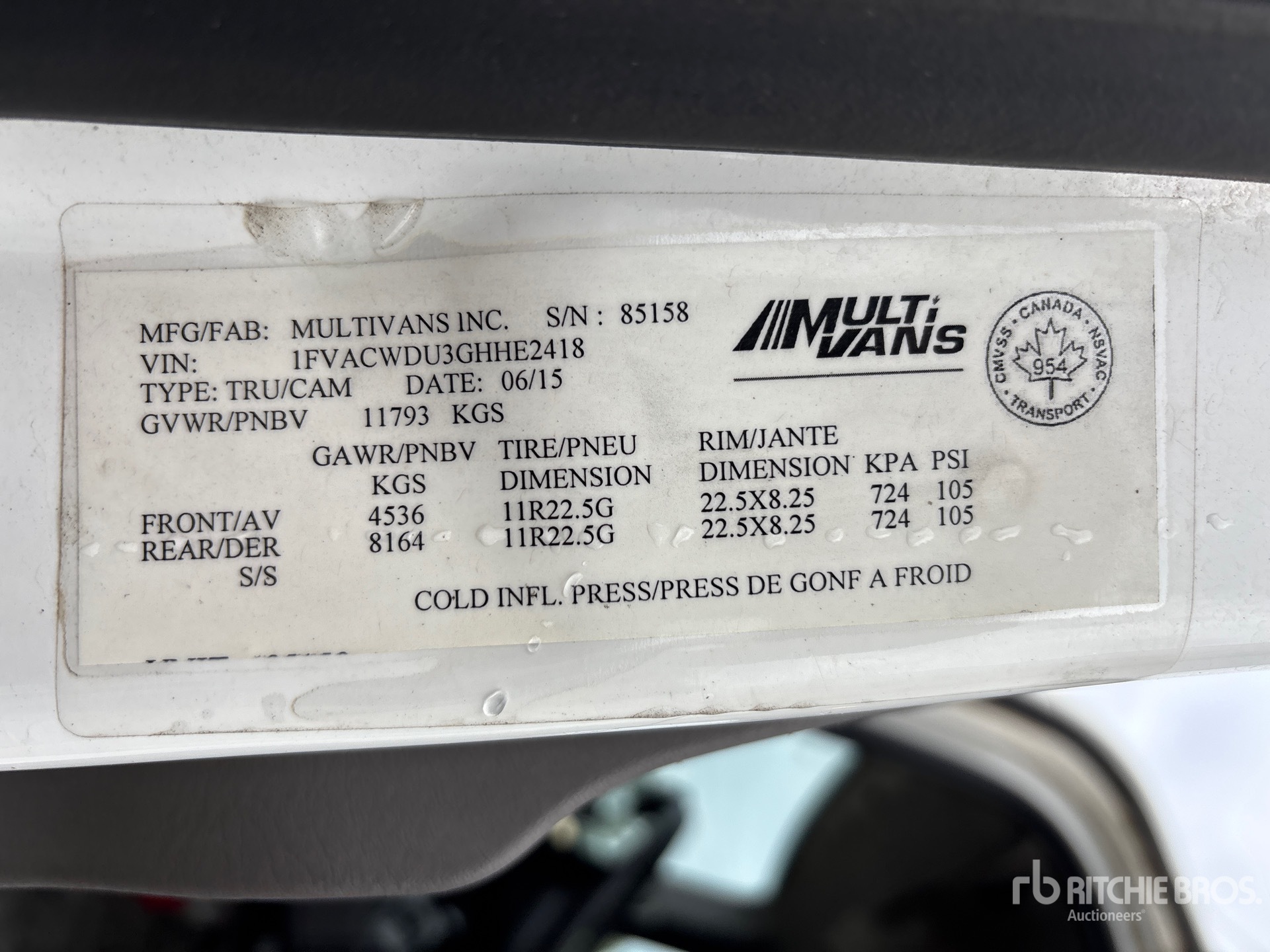 2016 Freightliner M2 106