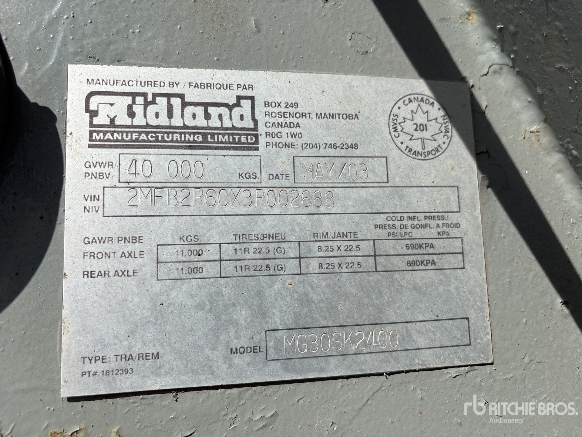 2003 Midland SK2400