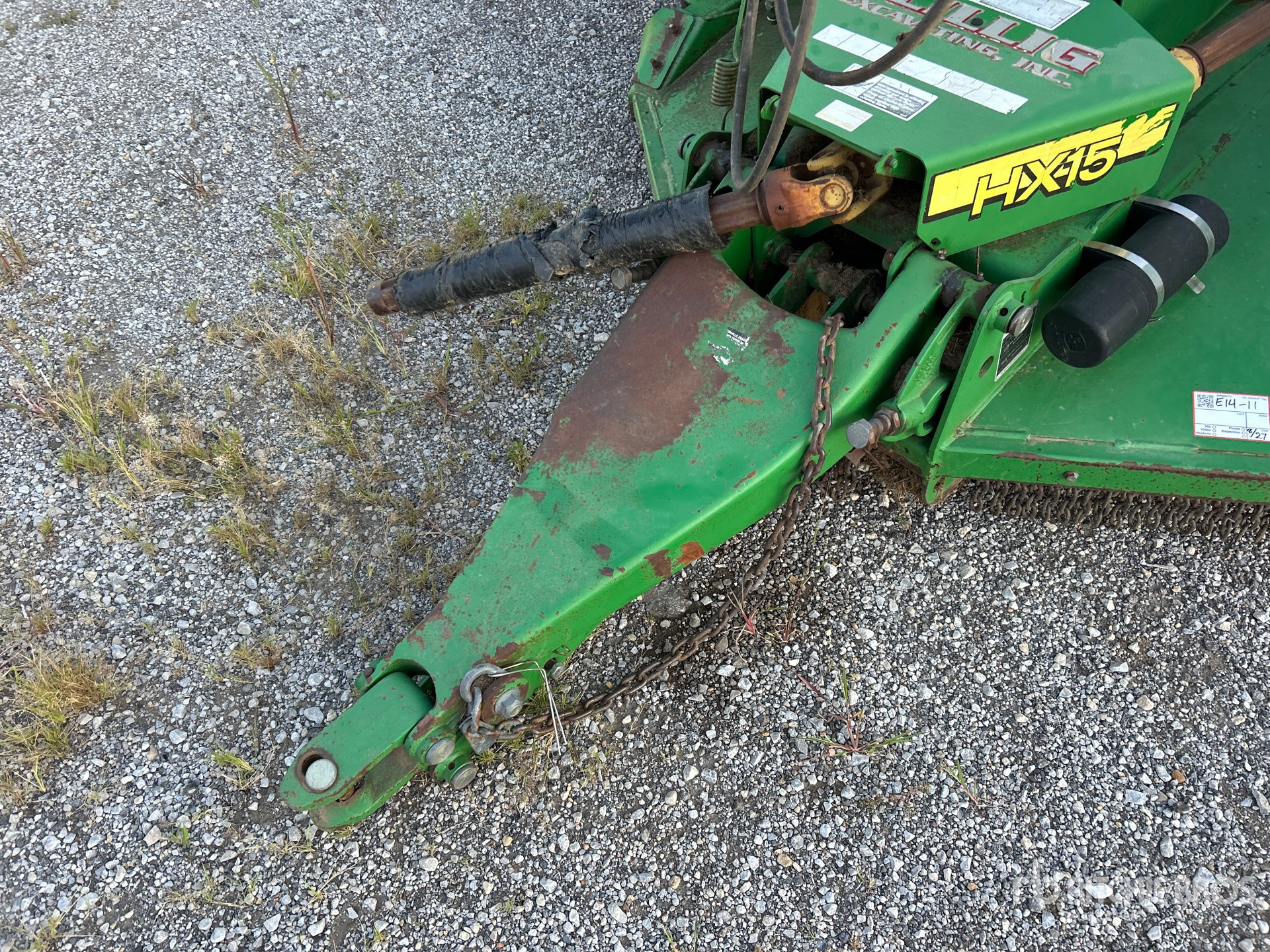 2017 John Deere HX15