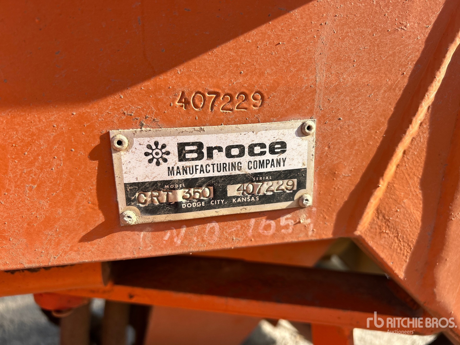 2011 Broce Broom CRT350
