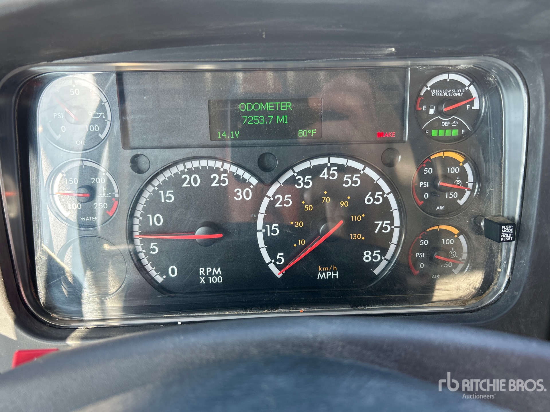 General Appearance with Hour Meter / Odometer
