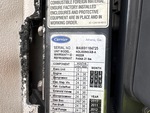 General Appearance with Refrigeration Unit Serial Number