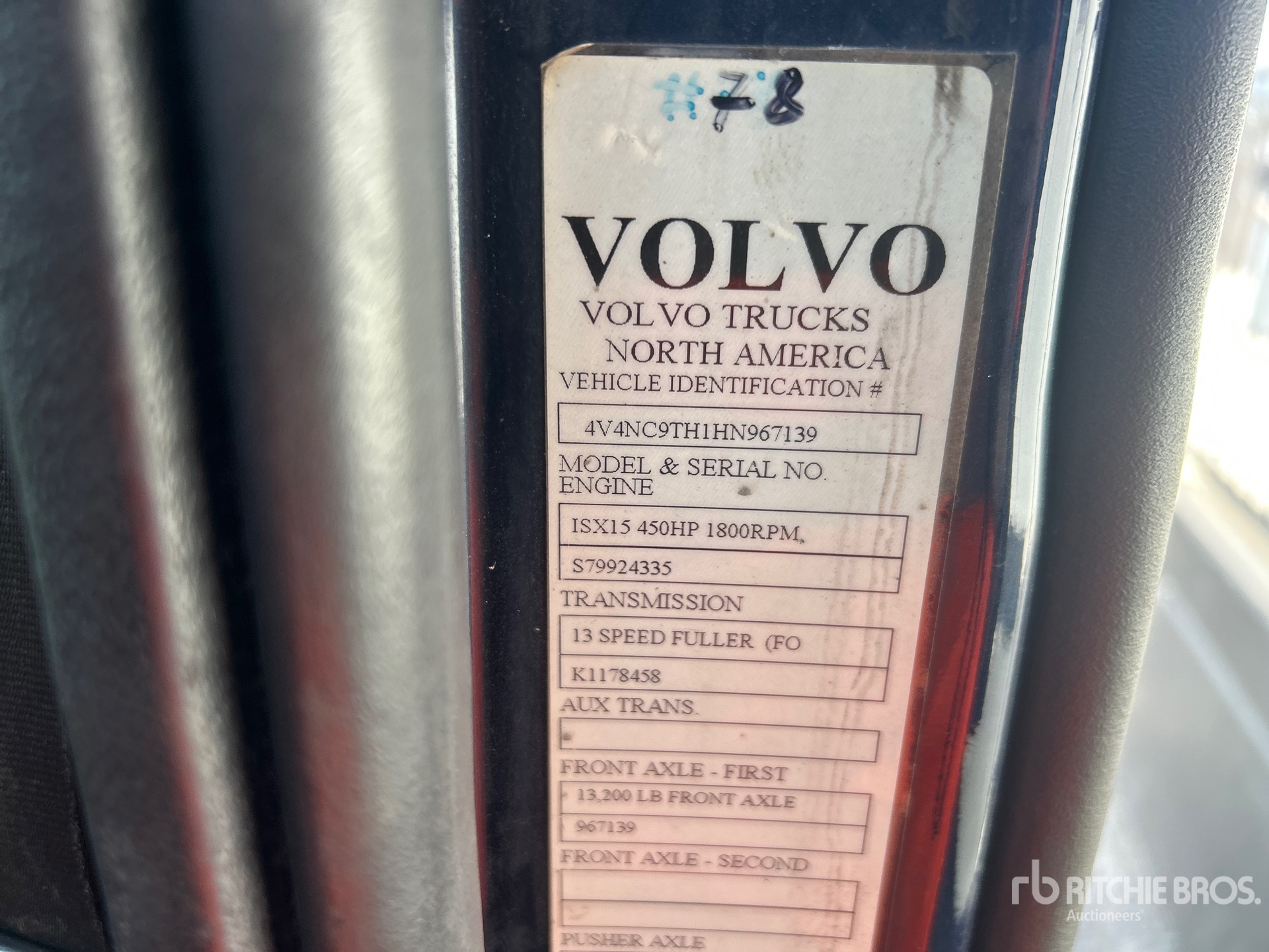 2017 Volvo VNL
