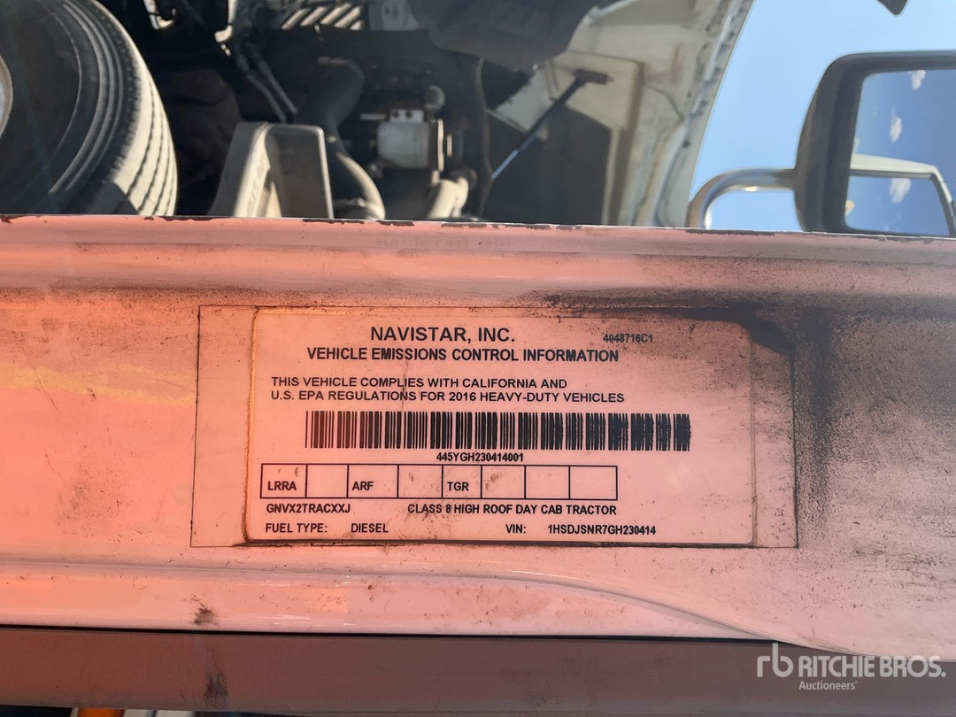 2016 International PROSTAR+