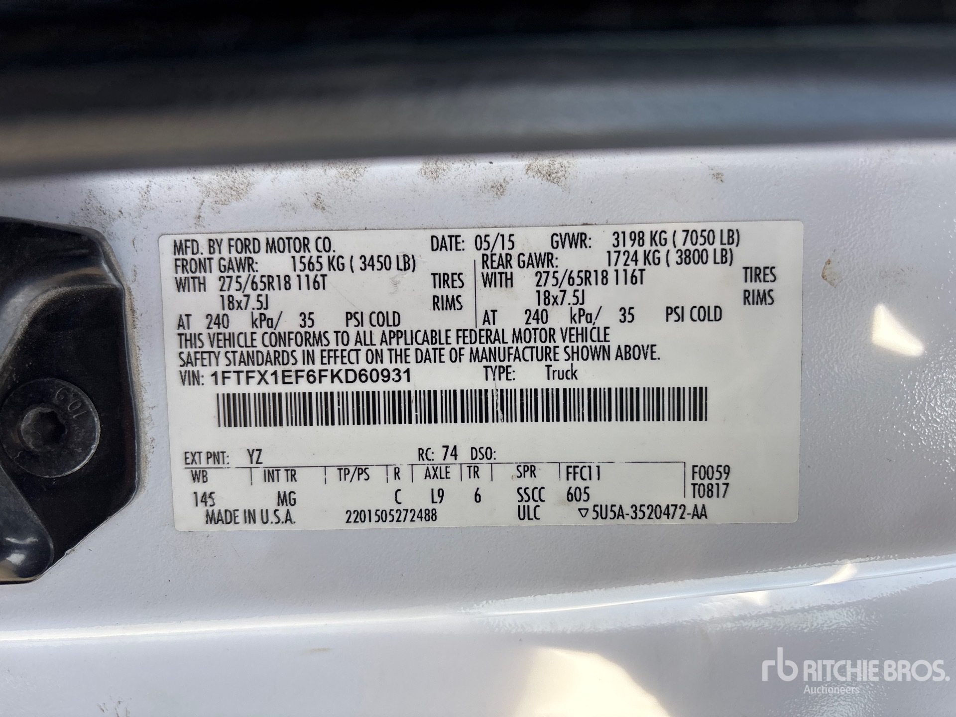 2015 Ford F-150