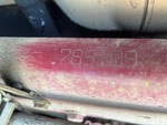 General Appearance with Frame Stamp Serial Number/VIN Photo
