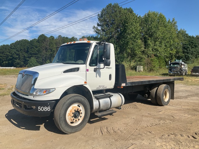 2012 International 4300 4x2 Flatbed Truck 2012 International 4300 4x2 Flatbed Truck