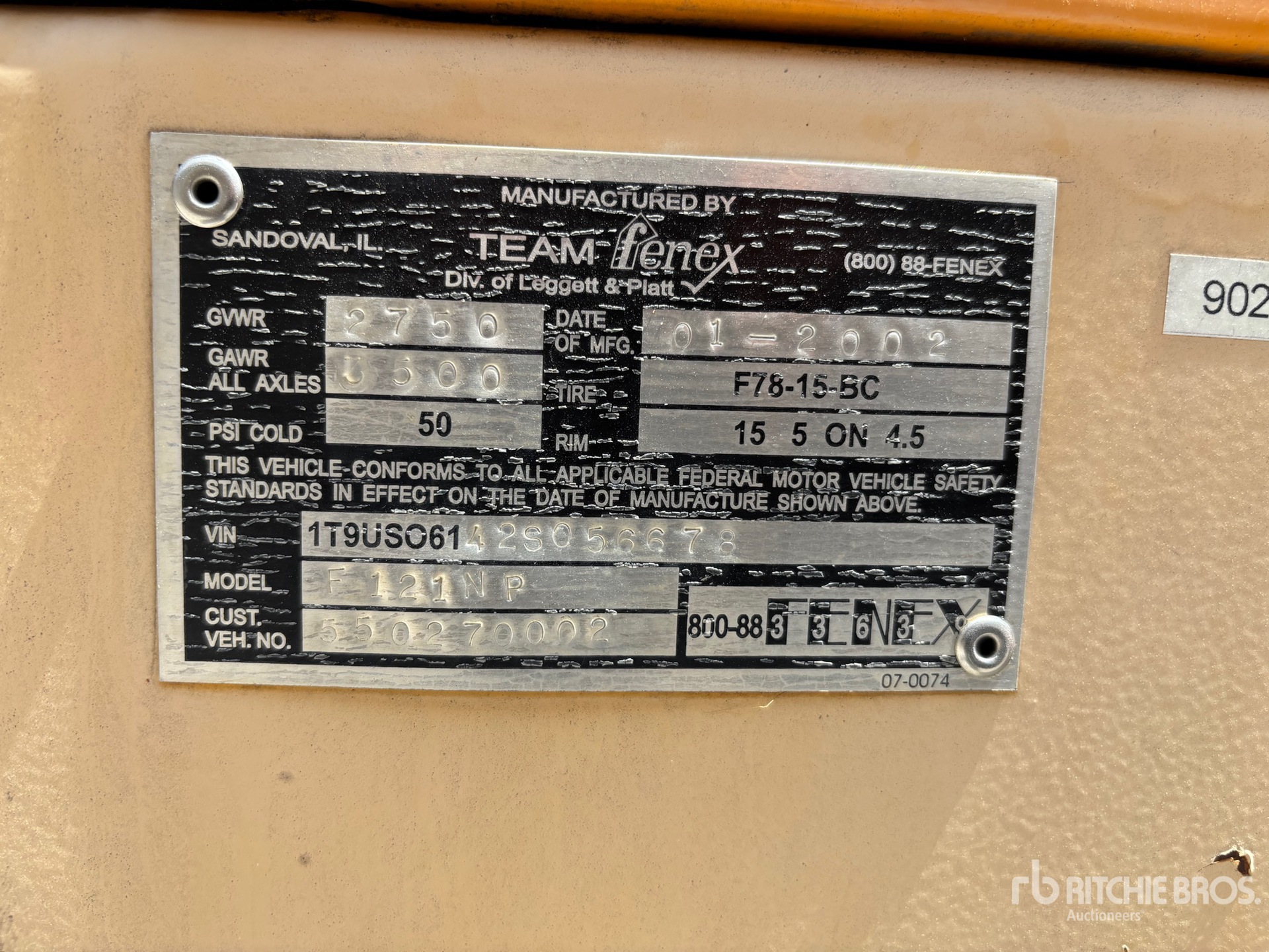 2002 Teagle F121NP