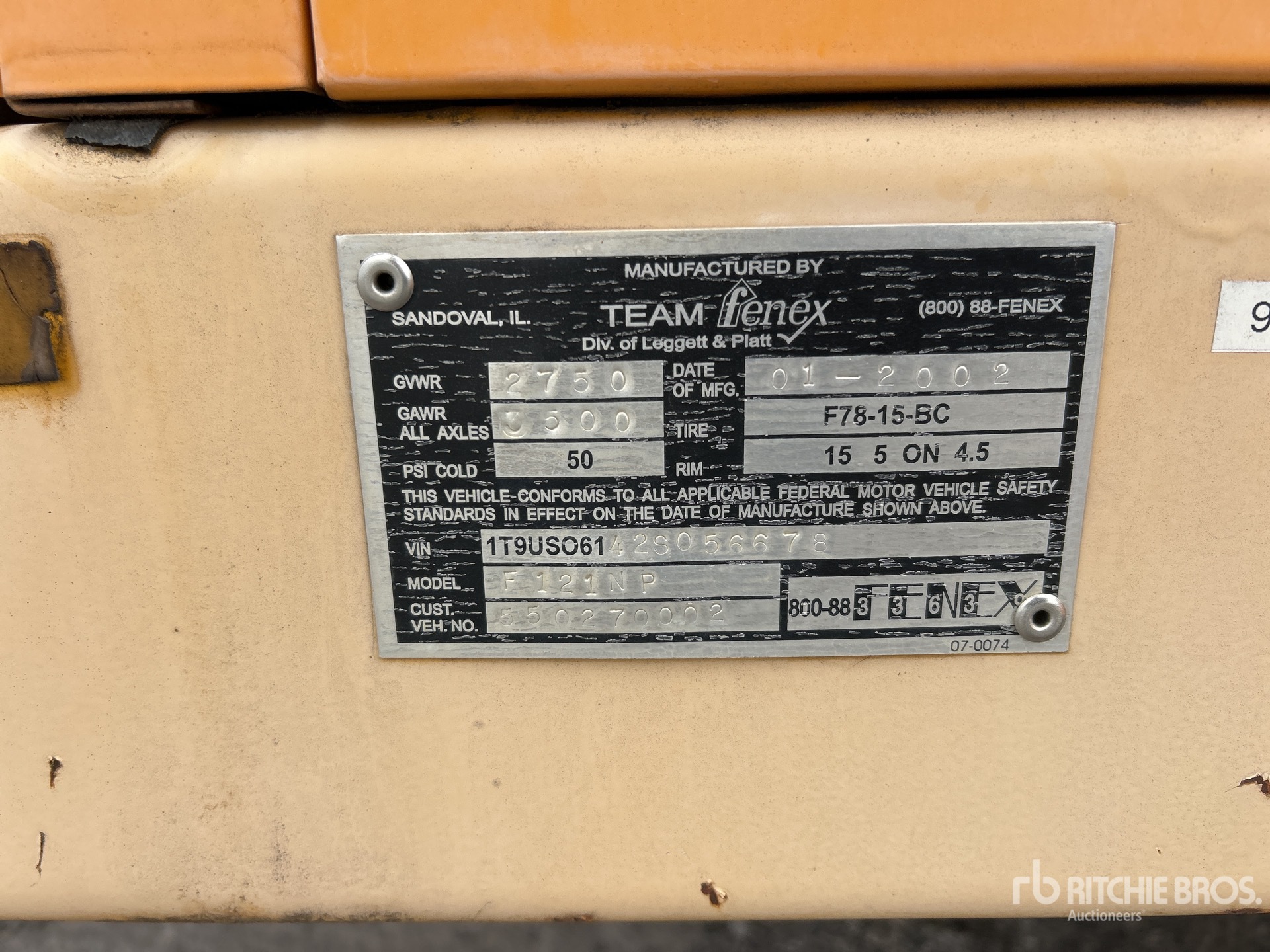 2002 Teagle F121NP