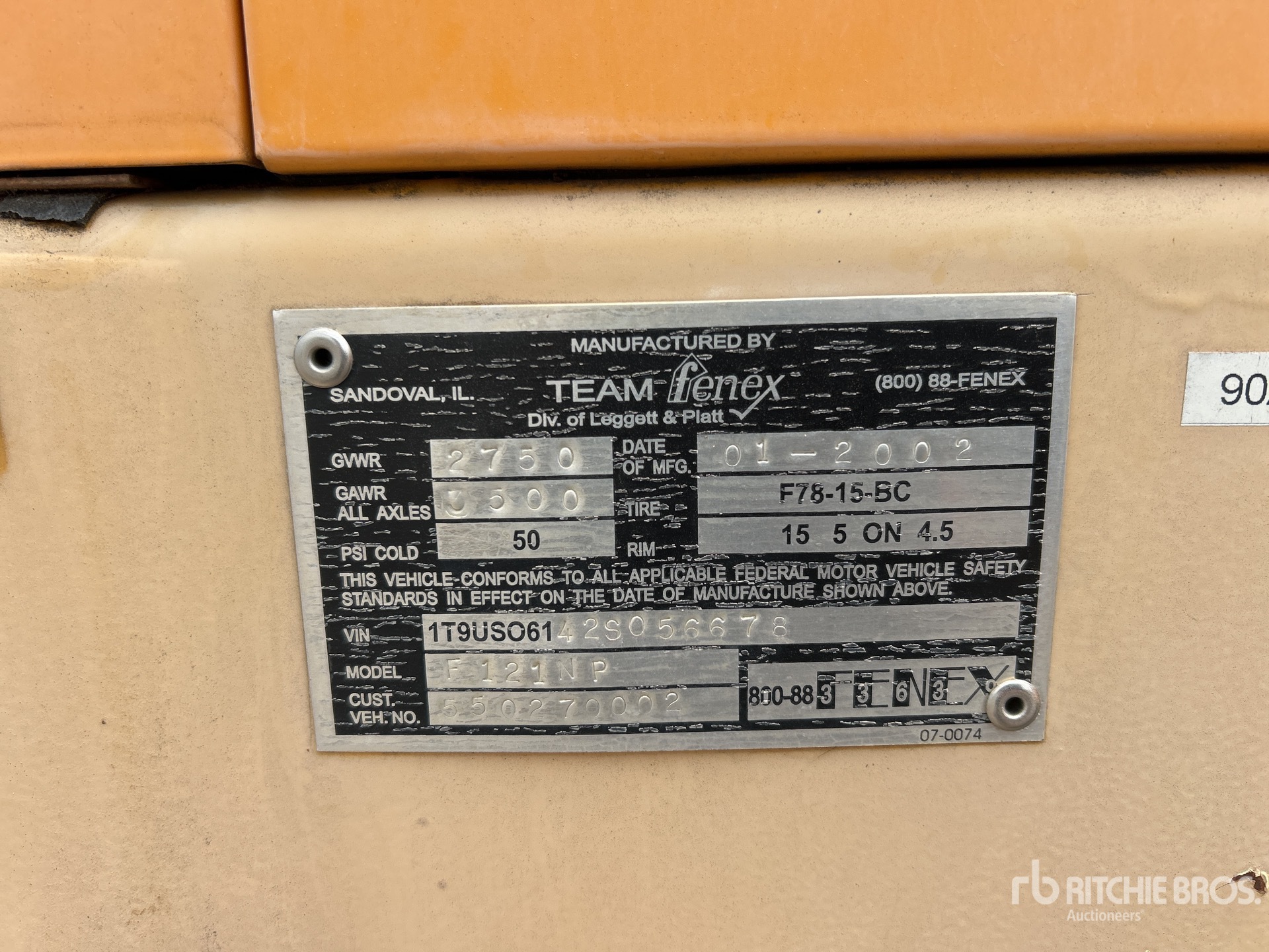 2002 Teagle F121NP