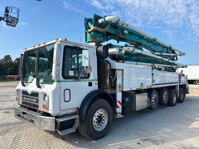 2013 Putzmeister 38Z 38 m on 2009 Mack MRU613 10x4 Concrete Pump Truck 2013 Putzmeister 38Z 38 m on 2009 Mack MRU613 10x4 Concrete Pump Truck