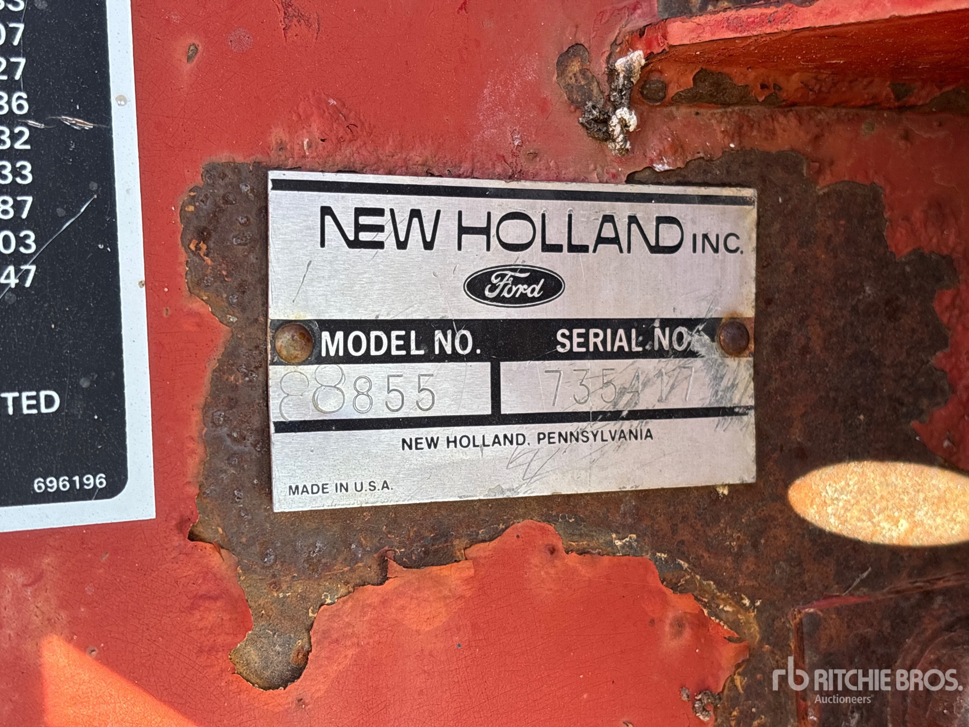 1988 New Holland 855
