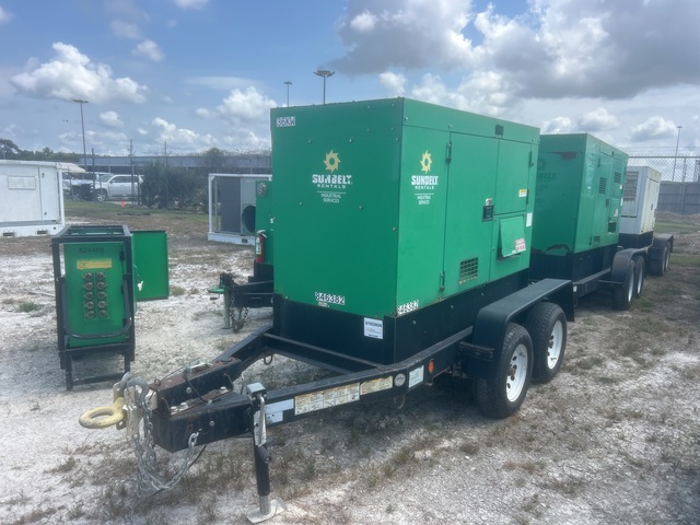 2015 Multiquip DCA-45SSIU4F 36 kW Mobile Generator Set 2015 Multiquip DCA-45SSIU4F 36 kW Mobile Generator Set