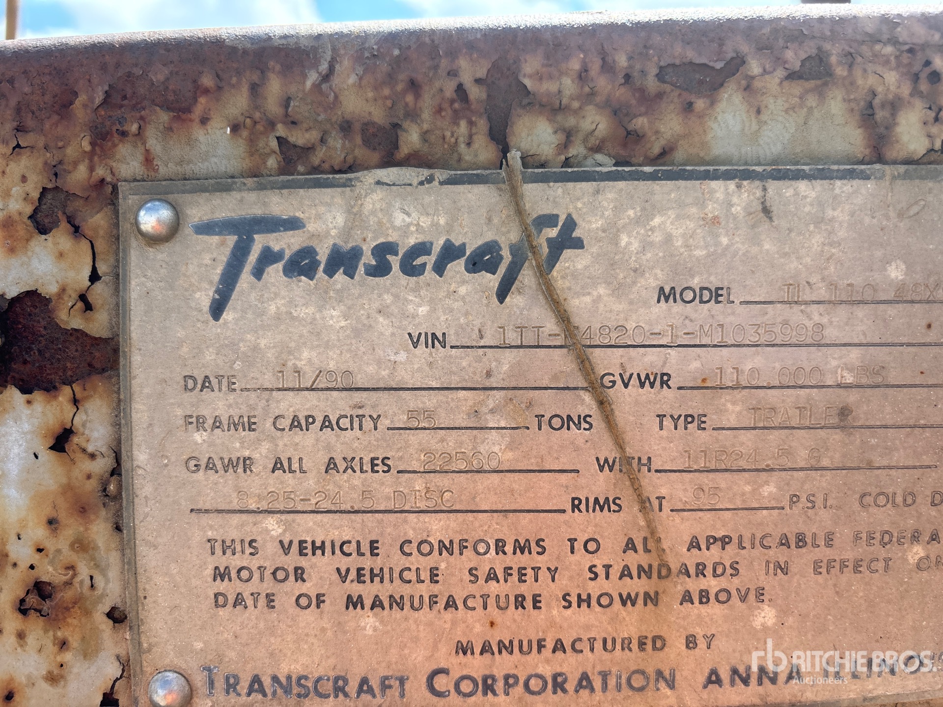 1990 Transcraft TL 110