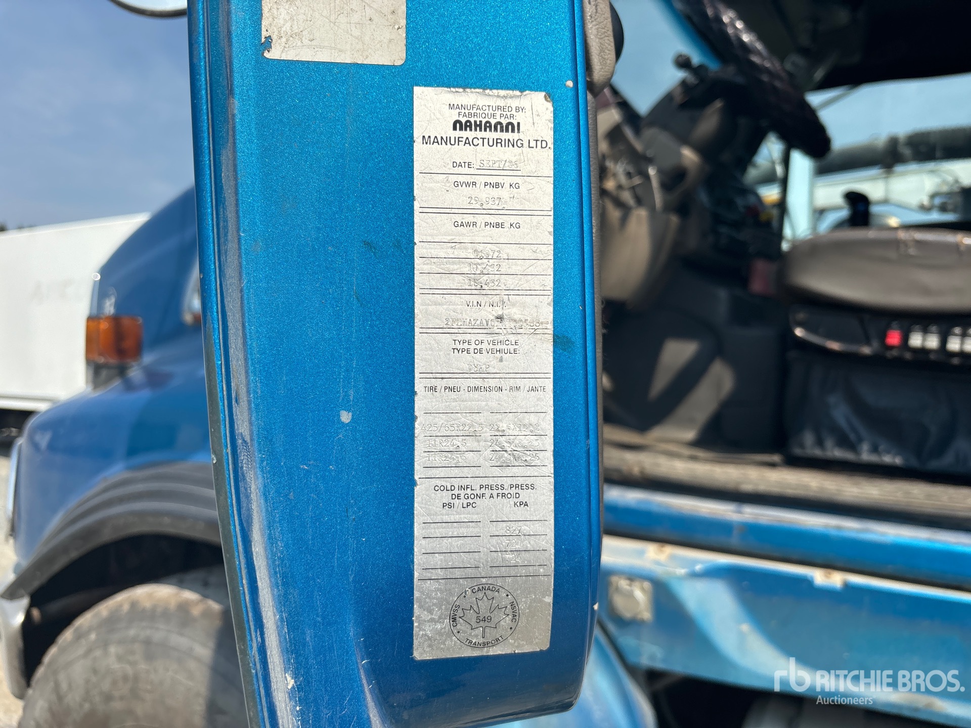 2007 Sterling LT9500