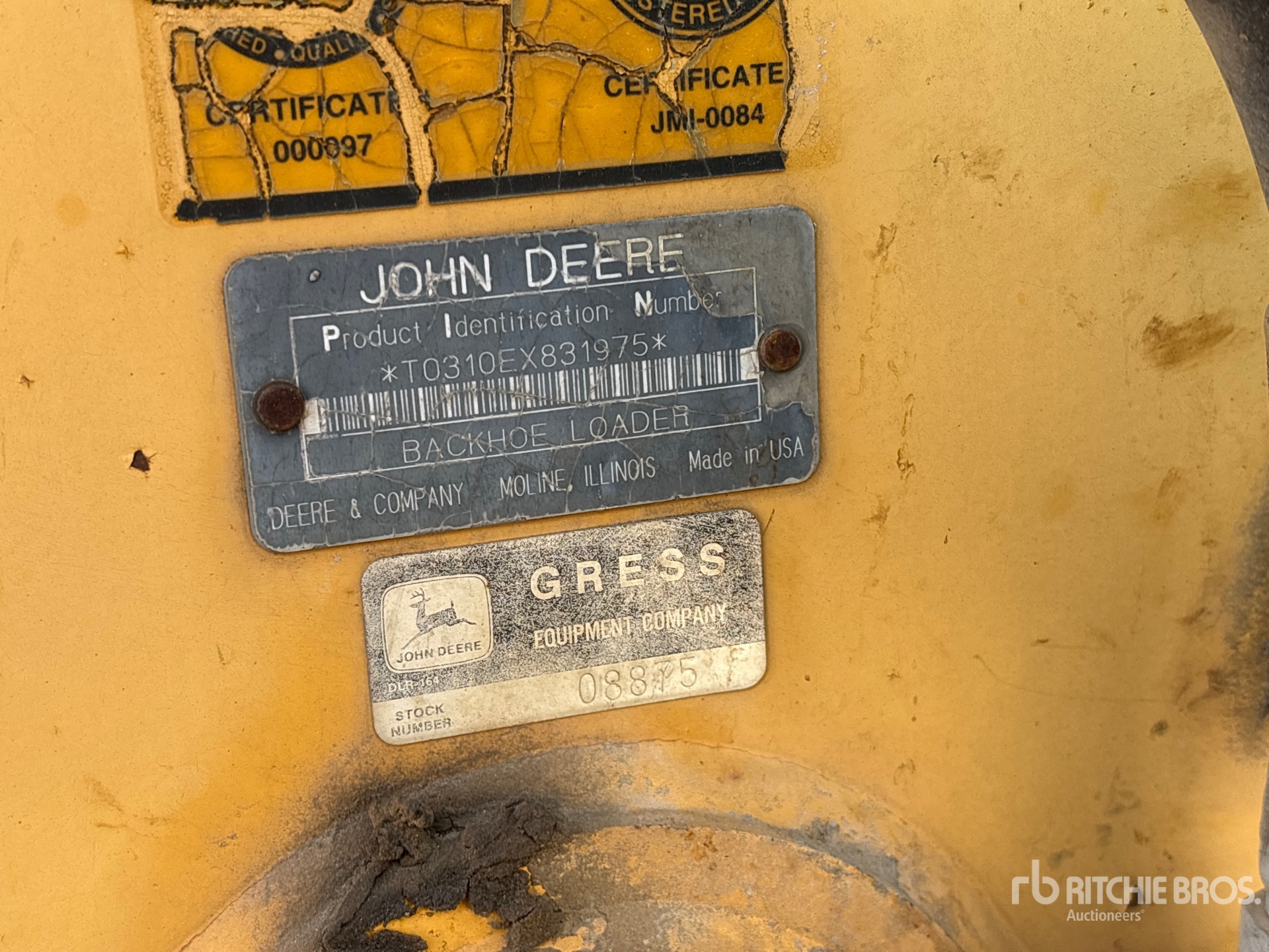 1997 John Deere 310E