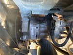 Engine with A/C Compressor