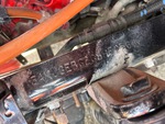 General Appearance with Frame Stamp Serial Number/VIN Photo