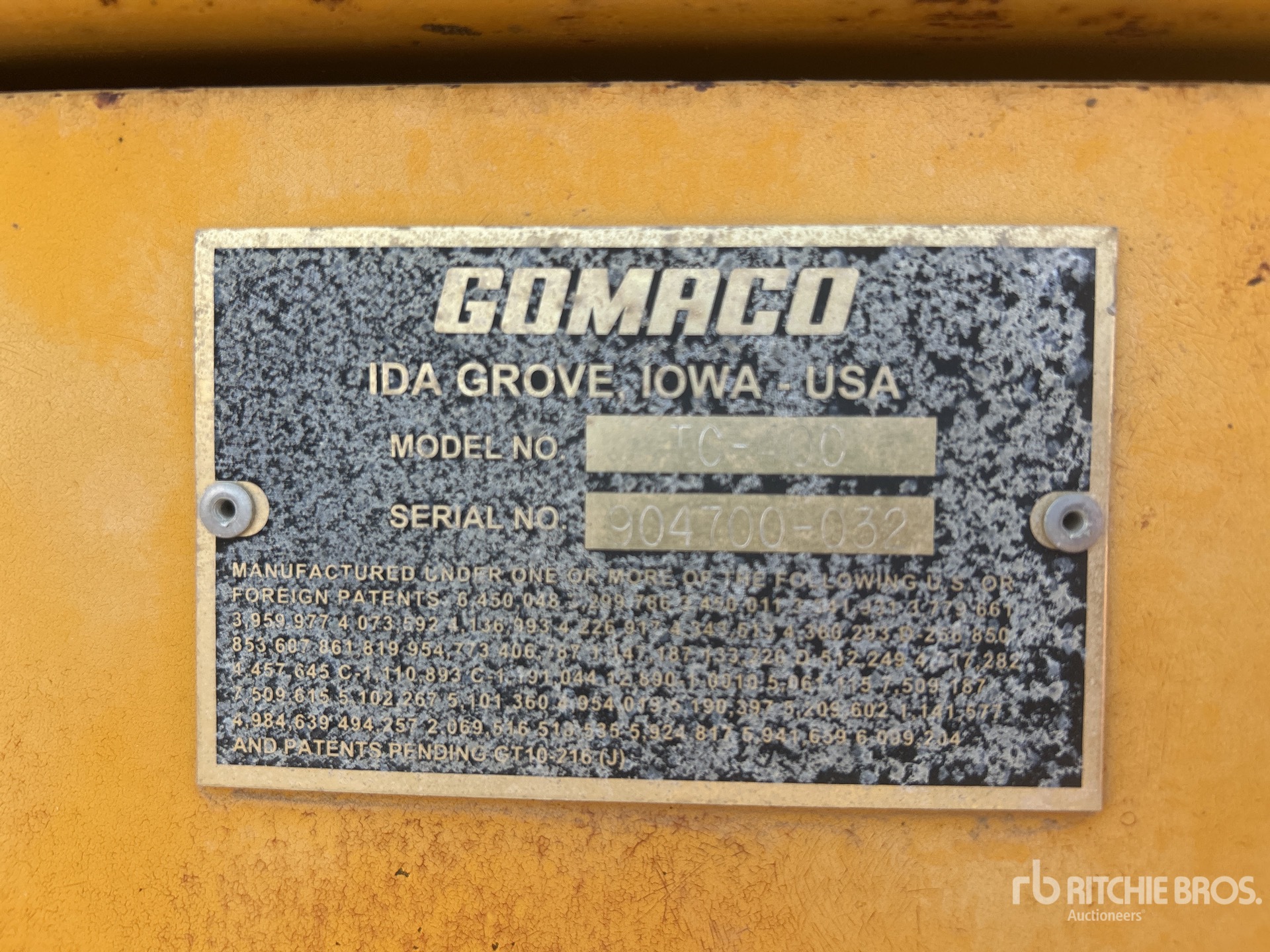 Gomaco TC400