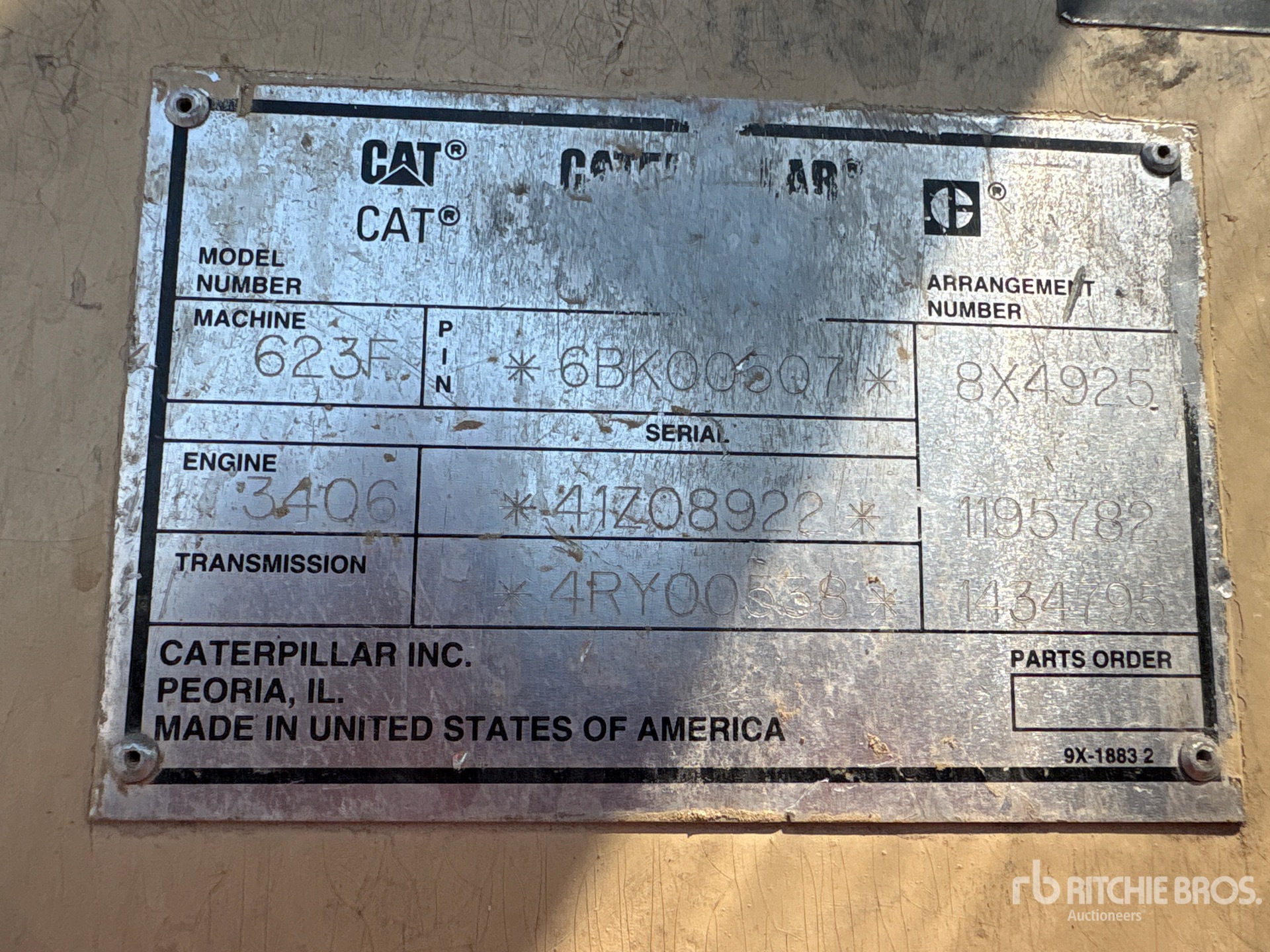1998 Caterpillar 623F