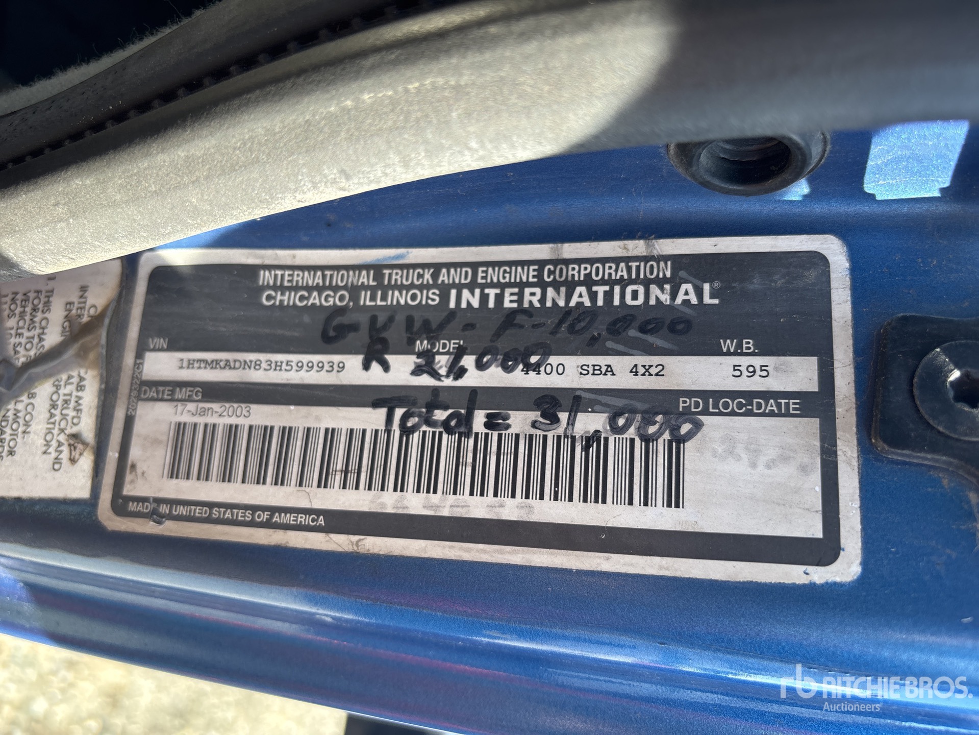 2003 International 4400