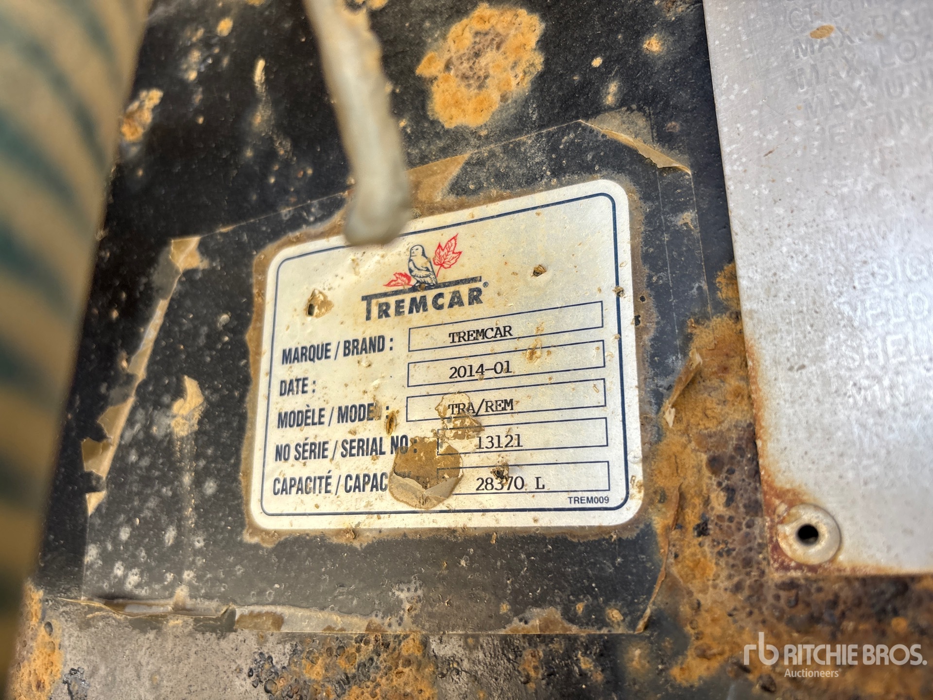2014 Tremcar 28370 L Super B-Train Lead