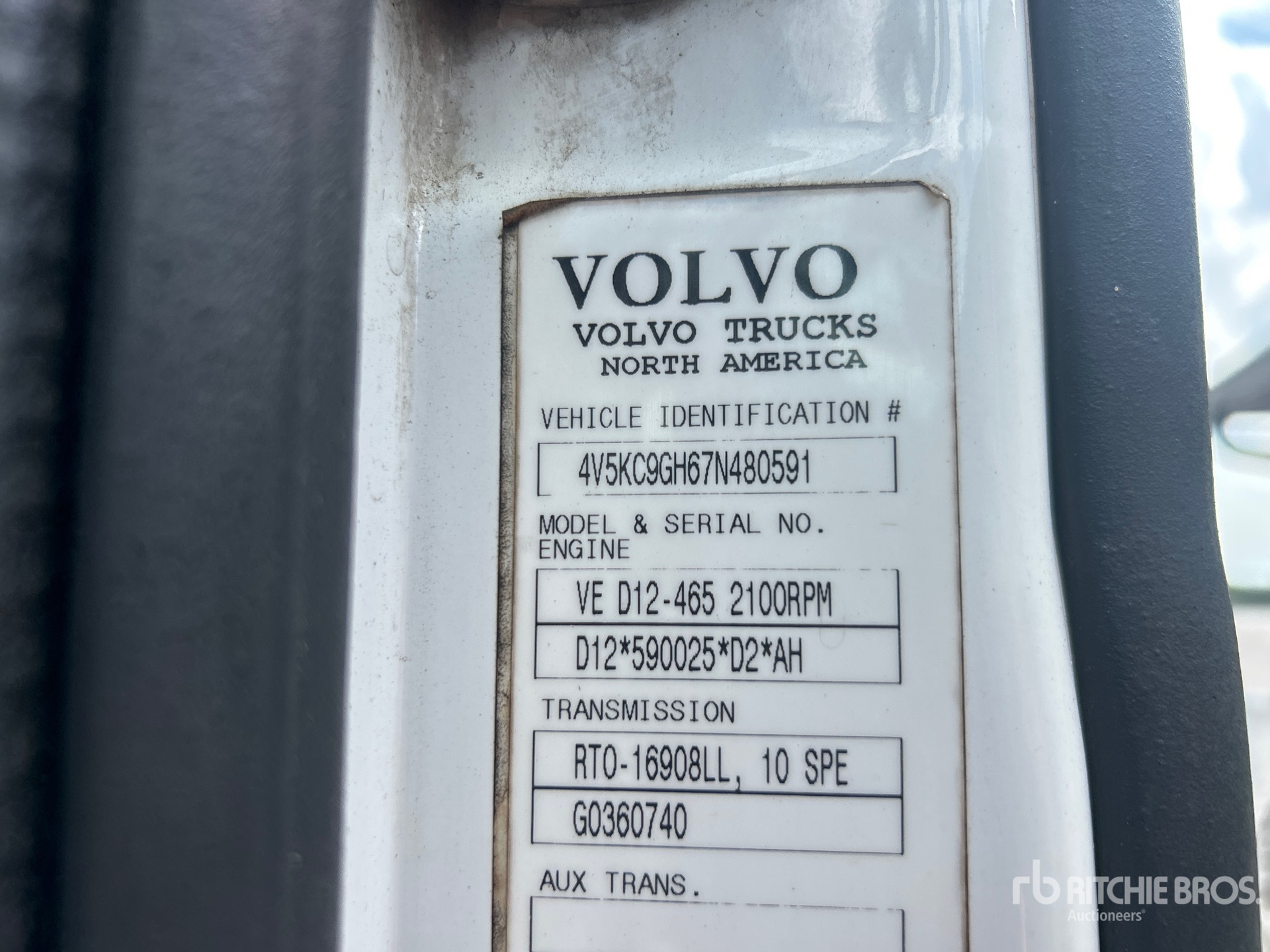 2007 Volvo VND