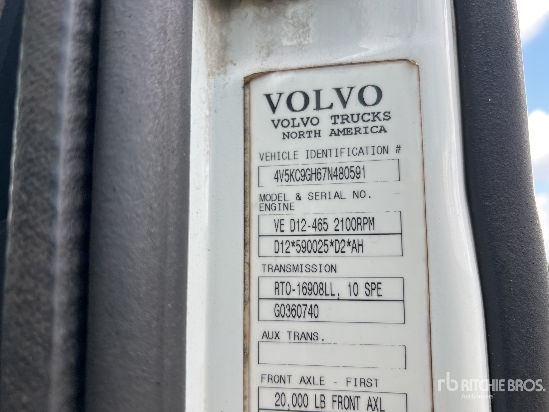 2007 Volvo VND