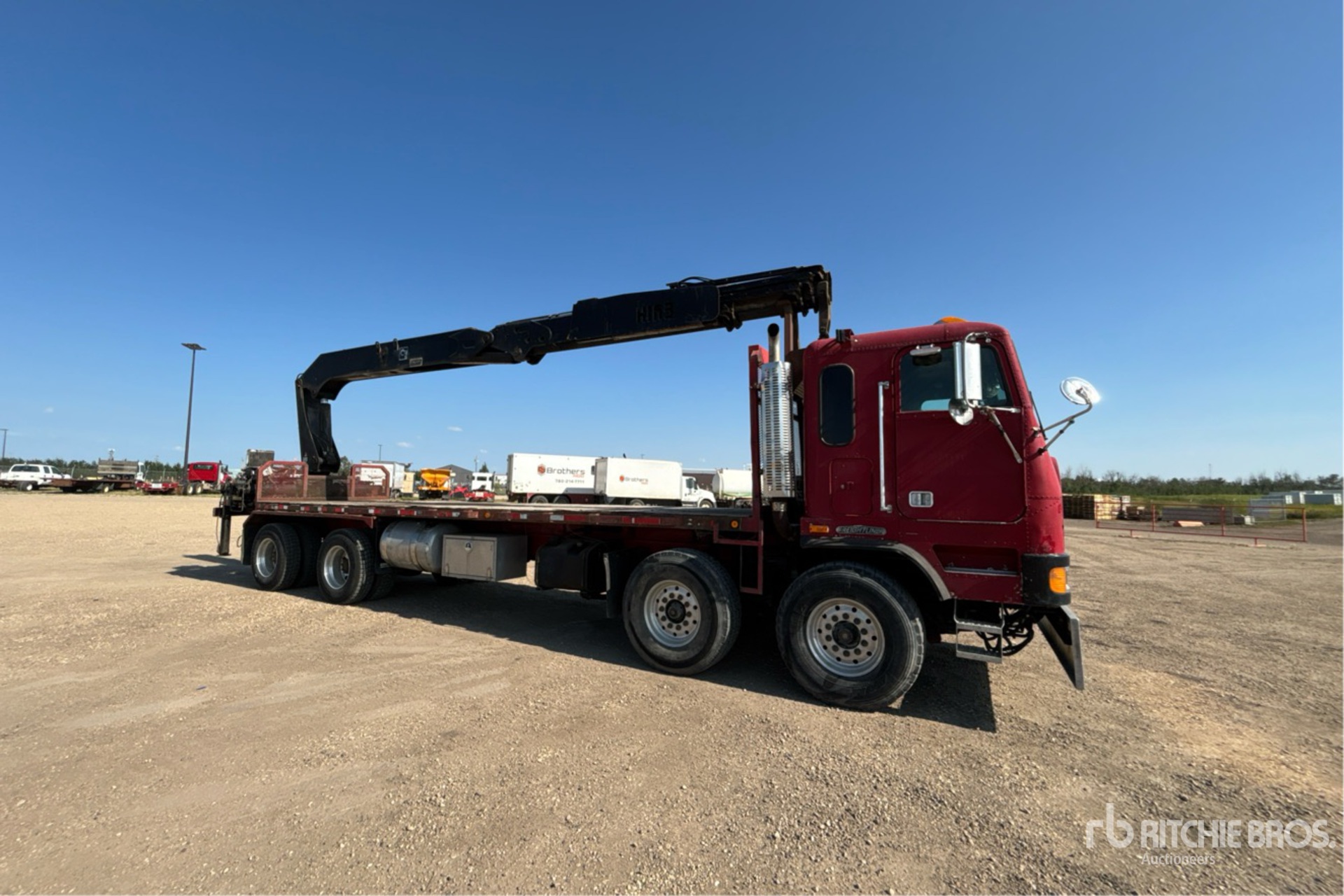 1996 Freightliner 2002 HIAB 335 K-4 7500 LB KNUCK ...