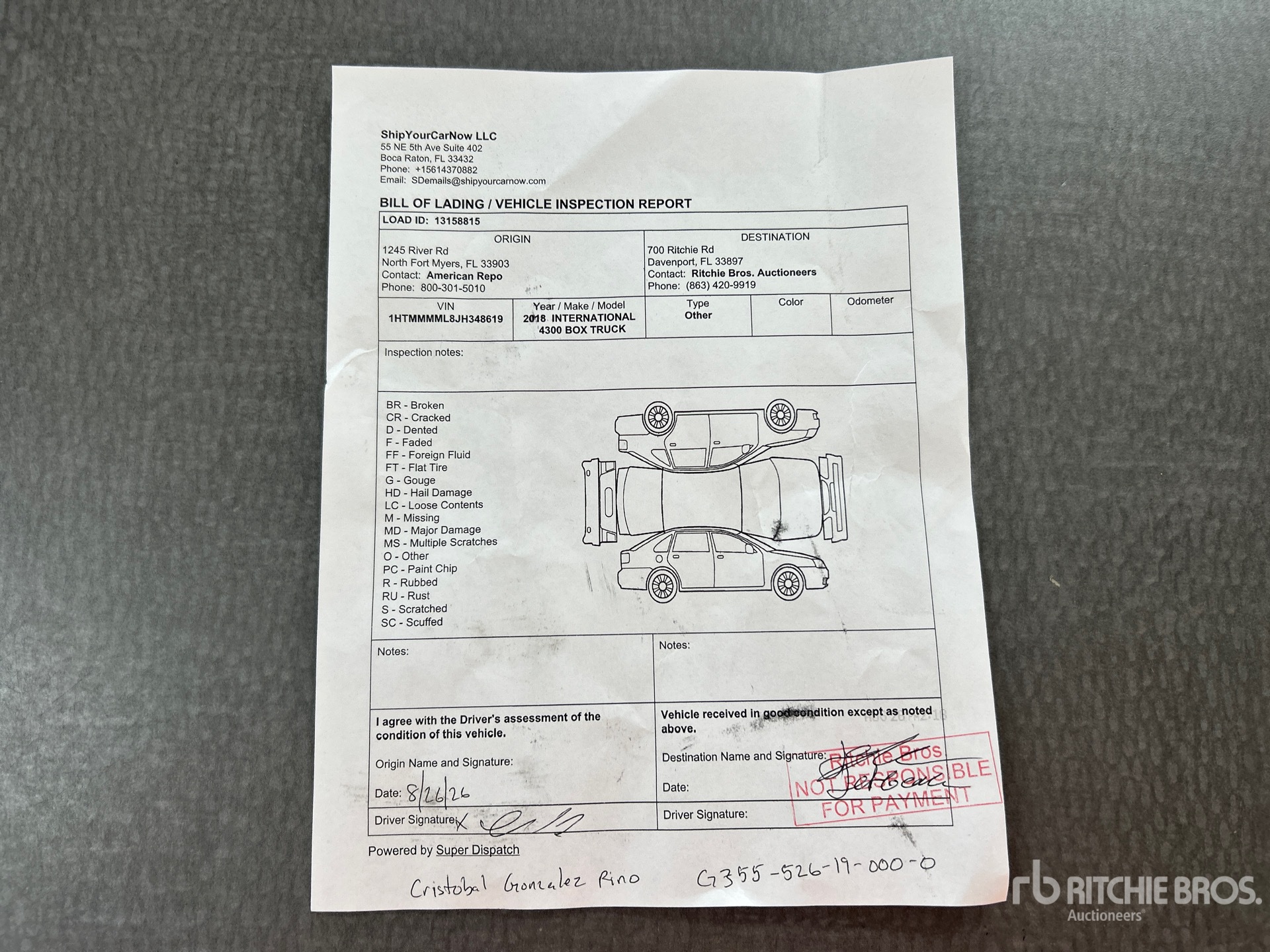 2018 International 4300