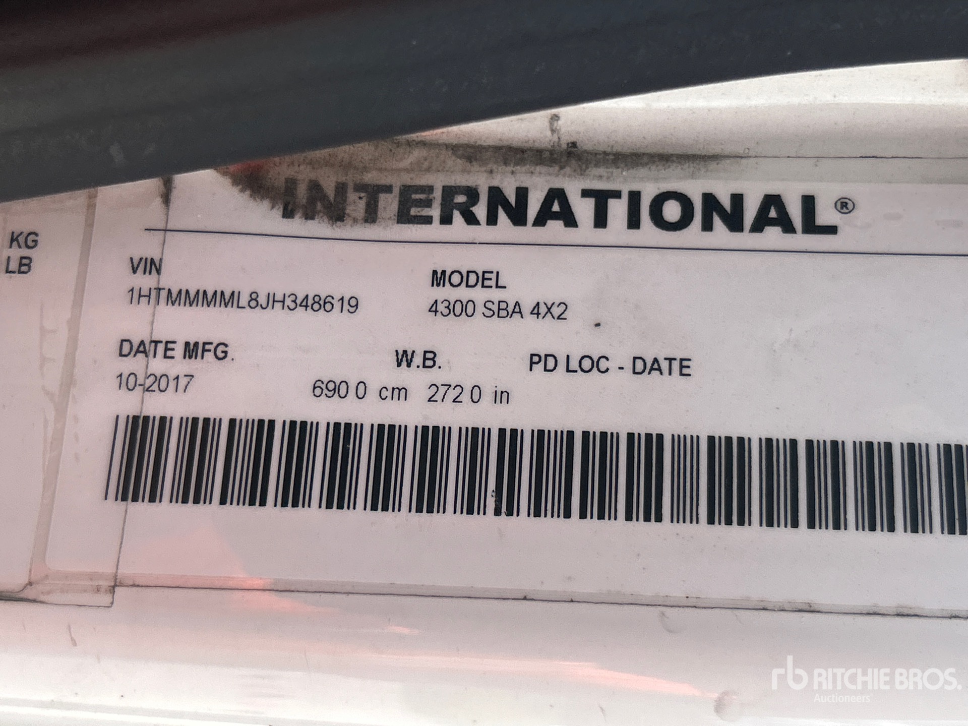 2018 International 4300