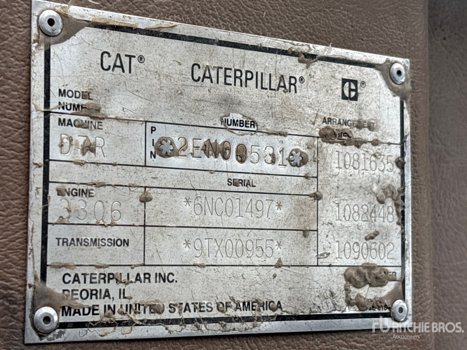 1997 Caterpillar D7R XR SERIES I