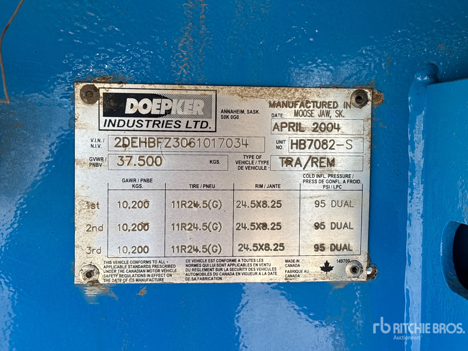 2006 Doepker 53 ft Tri/A