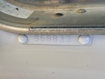 General Appearance with Frame Stamp Serial Number/VIN Photo