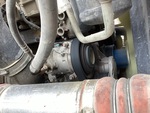 Engine with A/C Compressor