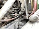 Engine with Air Compressor