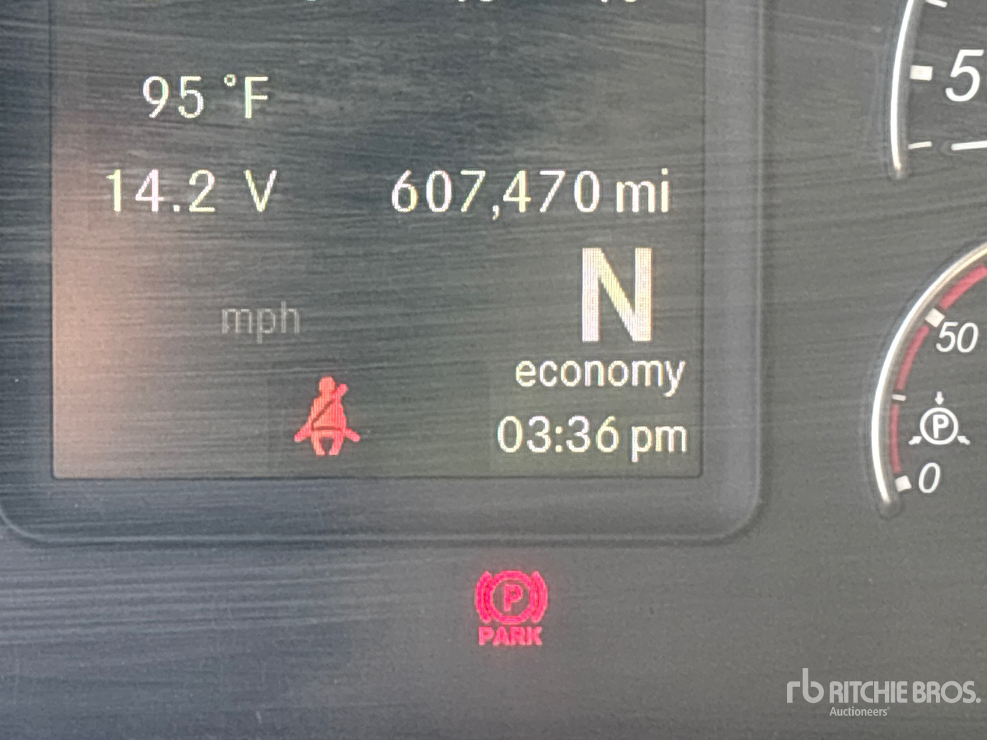 General Appearance with Hour Meter / Odometer
