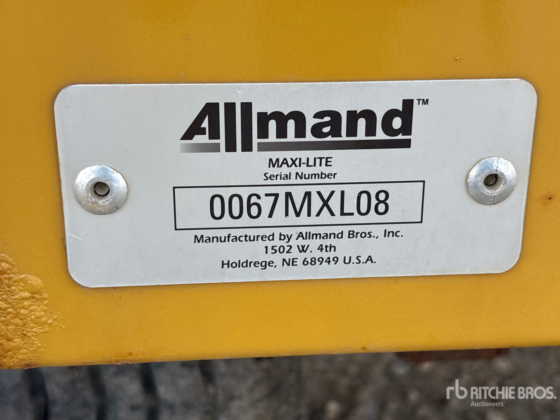 2008 Allmand MAXI-LITE