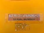 General Appearance with Seriennummer / FIN