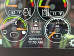 General Appearance with Hour Meter / Odometer