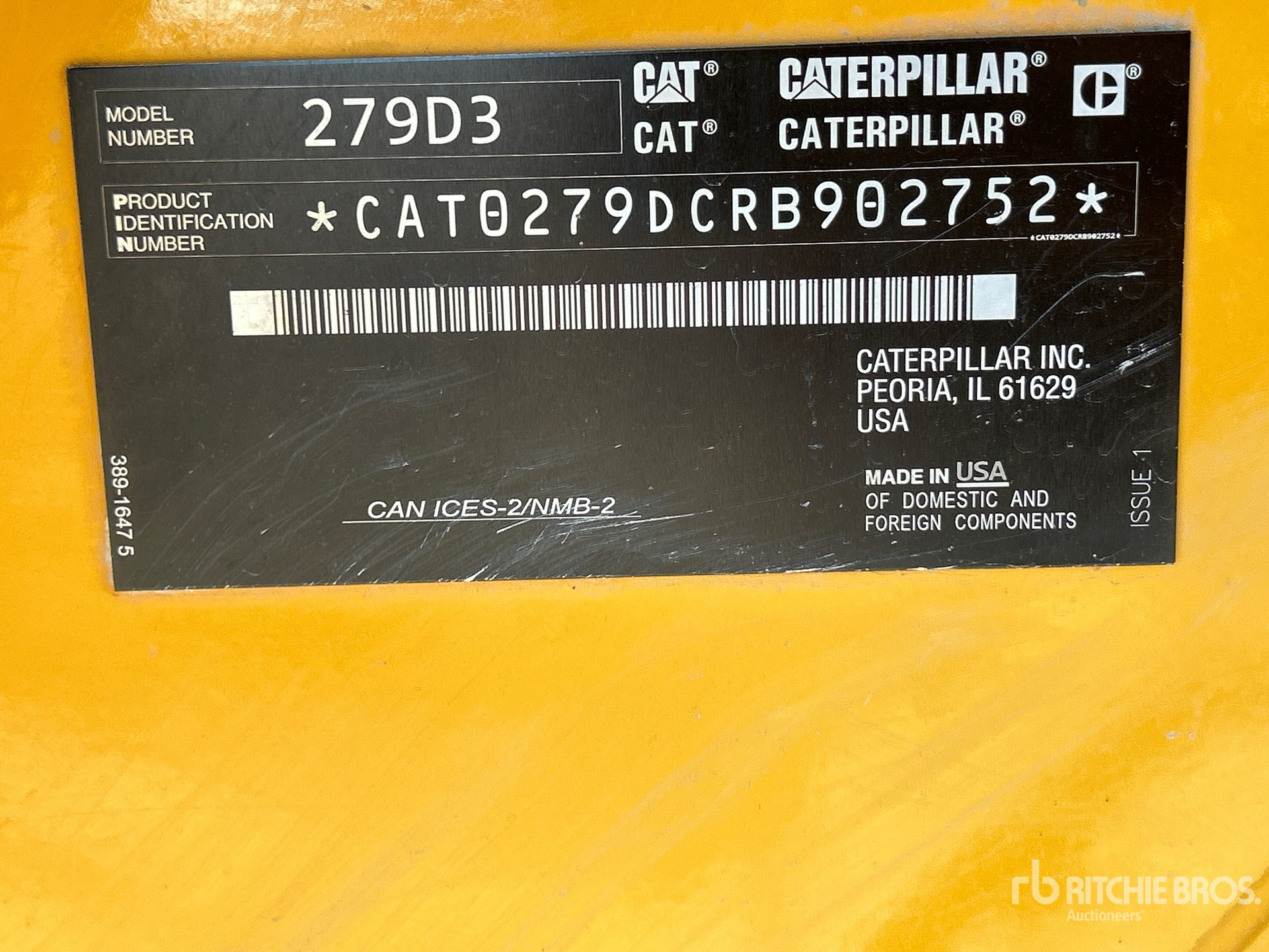 2021 Caterpillar 279D3