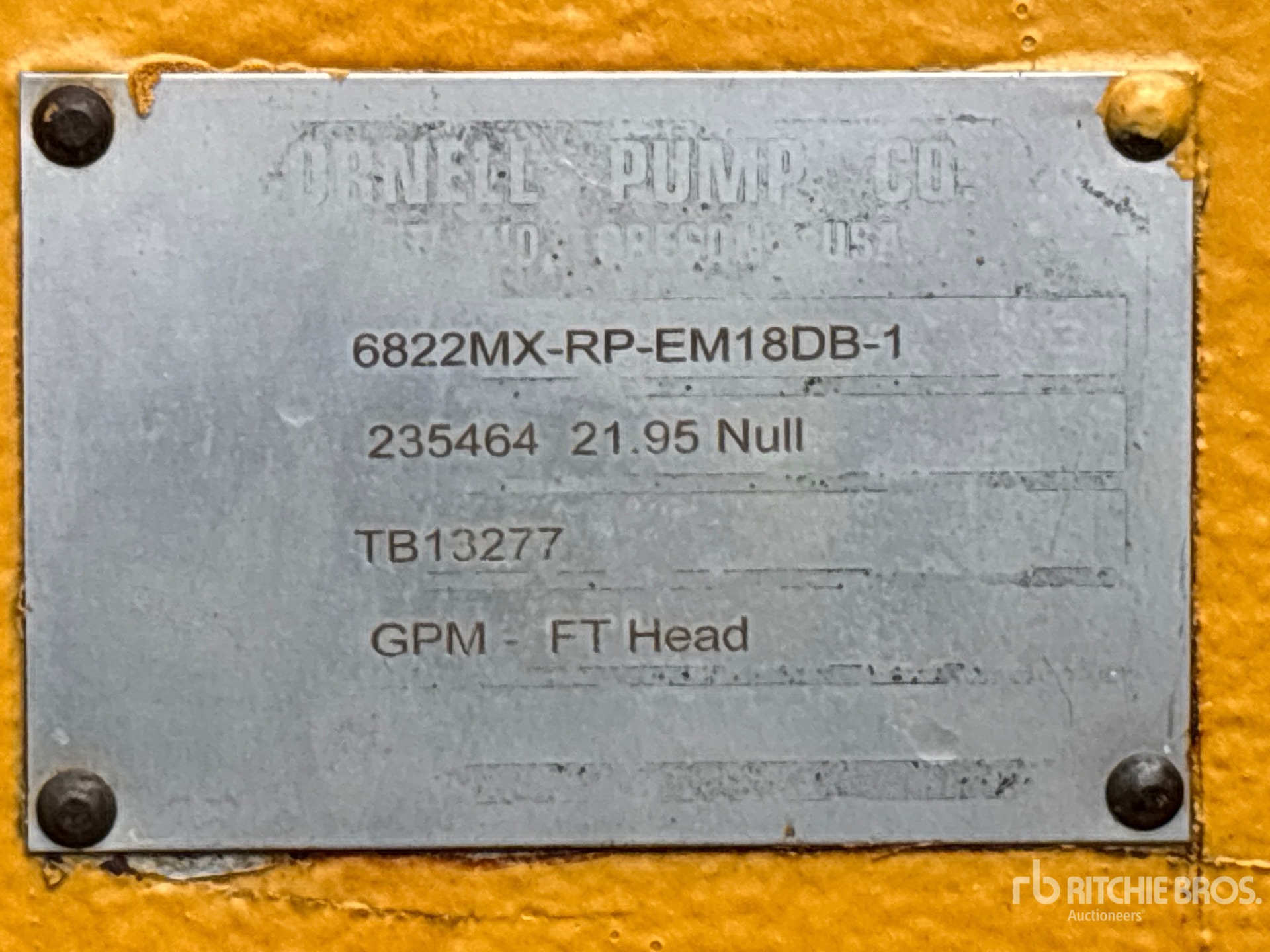 2021 Cornell 6822MX-RP-EM18D