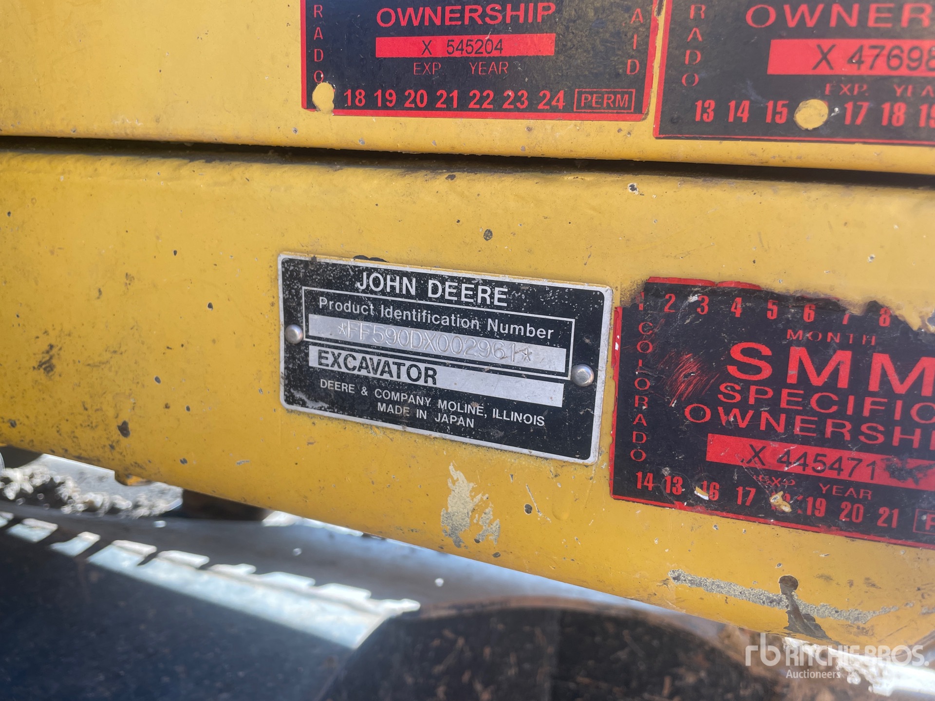 1996 John Deere 590D